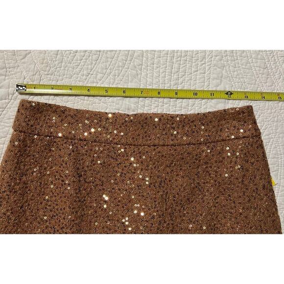 Loft Gold Glitter Skirt - Picture 4 of 5